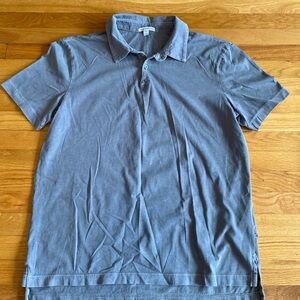 James Perse Slate Polo Shirt